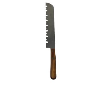 Vintage Cattaraugus Frozen‎ Meat Knife Serrated Saw 1950S Mid Century 10" Long